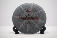 Dynamic Discs Classic Warden 176g Gray Burst w Orange Stamp