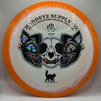 Dynamic Discs Fuzion Orbit Enforcer 169g White/Orange 2024 Special Edition HandEye Supply Halloween Release